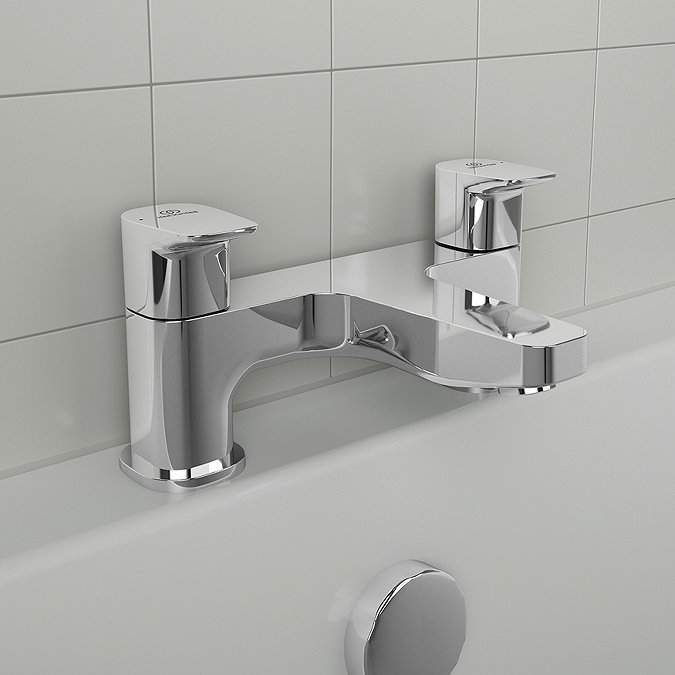 Ideal Standard Ceraplan Dual Control Bath Filler - BD264AA  In Bathroom Large Image