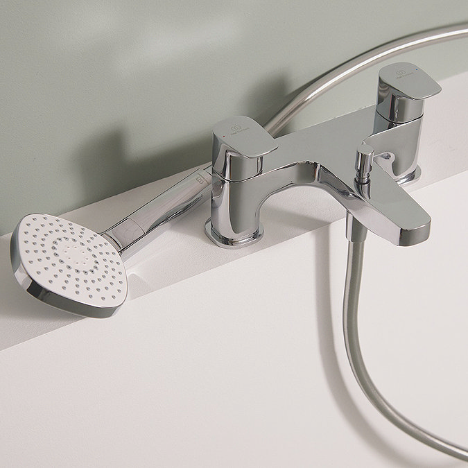 Ideal Standard Ceraplan Dual Control Bath Shower Mixer - BD265AA  Standard Large Image
