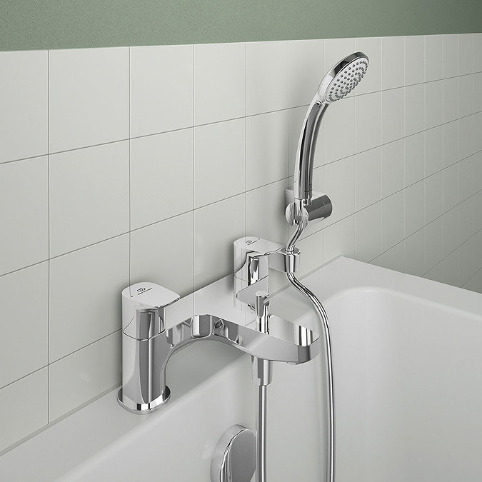Ideal Standard Ceraplan Dual Control Bath Shower Mixer - BD265AA  Feature Large Image