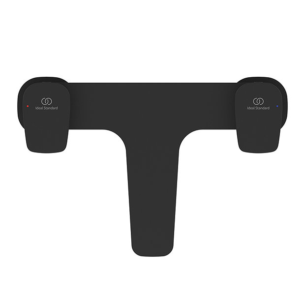 idealstandardceraplansilkblackdualcontrolbathfiller