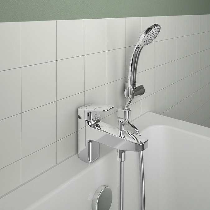 Ideal Standard Ceraplan Single Lever Bath Shower Mixer - BD267AA Profile Large Image