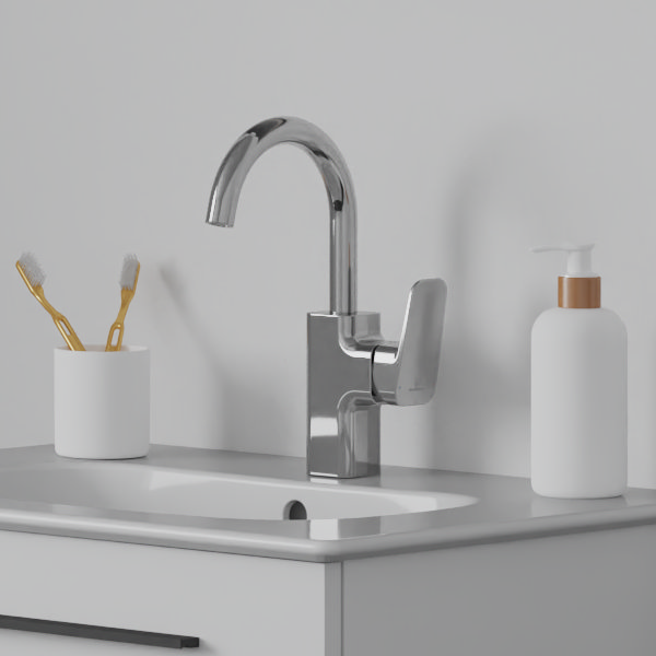 Ideal Standard Ceraplan Single Lever High Spout Basin Mixer