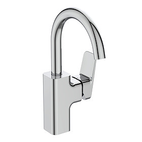 Ideal Standard Ceraplan Single Lever High Spout Basin Mixer - BD245AA Large Image