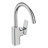 Ideal Standard Ceraplan Single Lever High Tubular Spout Kitchen Mixer - BD336AA Large Image