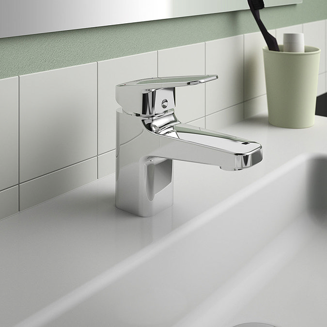 Ideal Standard Ceraplan Single Lever Mini Basin Mixer - BD208AA Standard Large Image