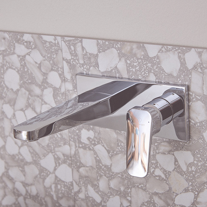 Ideal Standard Ceraplan Single Lever Wall Mounted Basin Mixer - BD244AA Standard Large Image