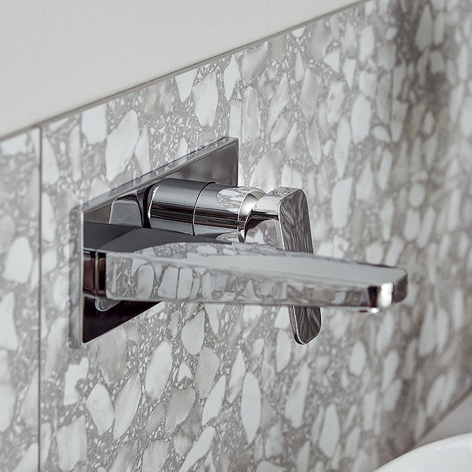 Ideal Standard Ceraplan Single Lever Wall Mounted Basin Mixer - BD244AA In Bathroom Large Image