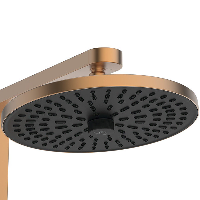 Ideal Standard Ceratherm Alu+ Bronze Exposed Thermostatic Shower System