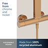 Ideal Standard Ceratherm Alu+ Bronze Exposed Thermostatic Shower System