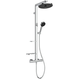 Ideal Standard Ceratherm Alu+ Chrome Exposed Thermostatic Shower System