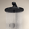 Ideal Standard Ceratherm Alu+ Silk Black Exposed Thermostatic Shower System