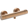 Ideal Standard Ceratherm Alu+ Thermostatic Bar Shower Mixer Bronze