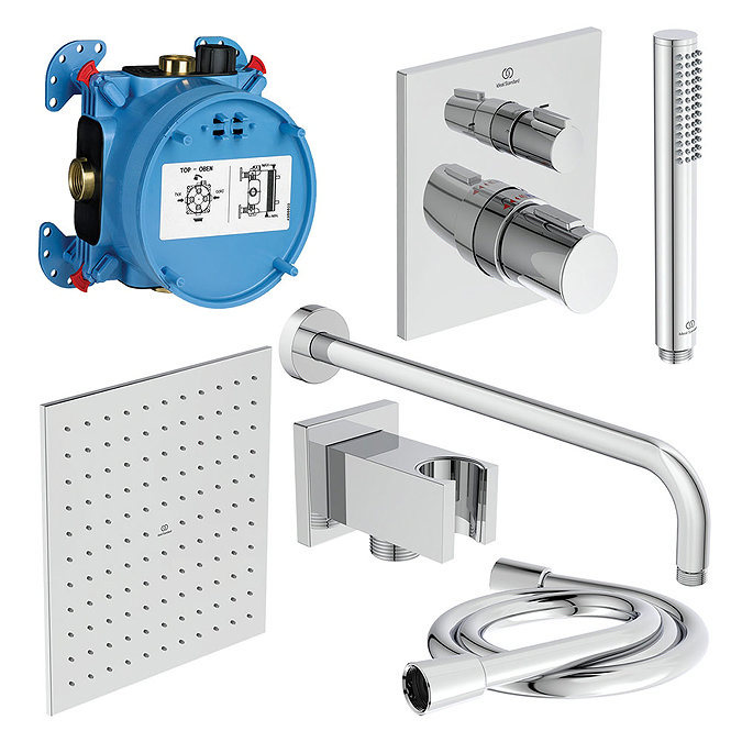 Ideal Standard Ceratherm C100 2 Outlet Shower Pack Profile Large Image
