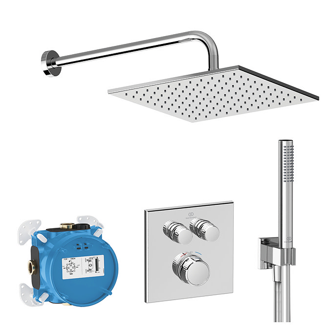 Ideal Standard Ceratherm Navigo Square Shower Pack Chrome