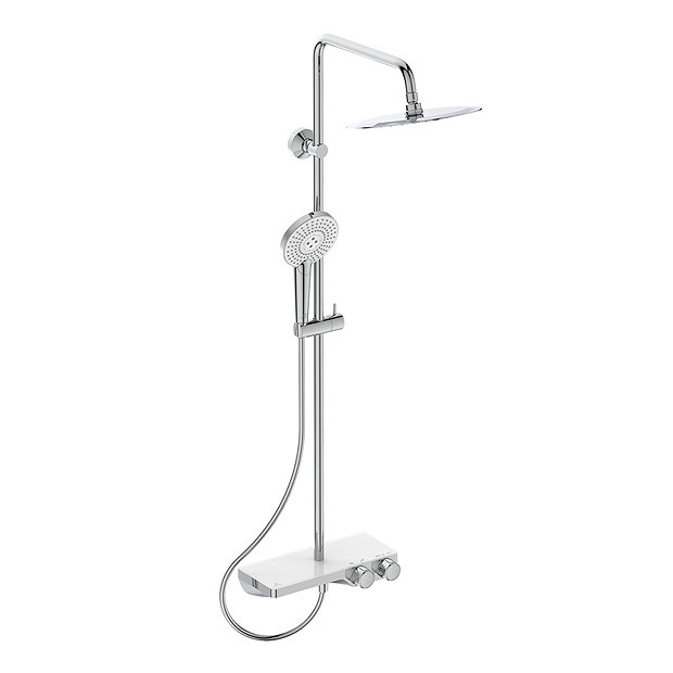 Ideal Standard Ceratherm S200 Exposed Thermostatic Shelf Shower System - A7331AA  Newest Large Image