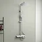 Ideal Standard Ceratherm S200 Exposed Thermostatic Shelf Shower System - A7331AA Large Image