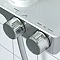 Ideal Standard Ceratherm S200 Exposed Thermostatic Wall Mounted Shelf Bath Shower Mixer - A7330AA F