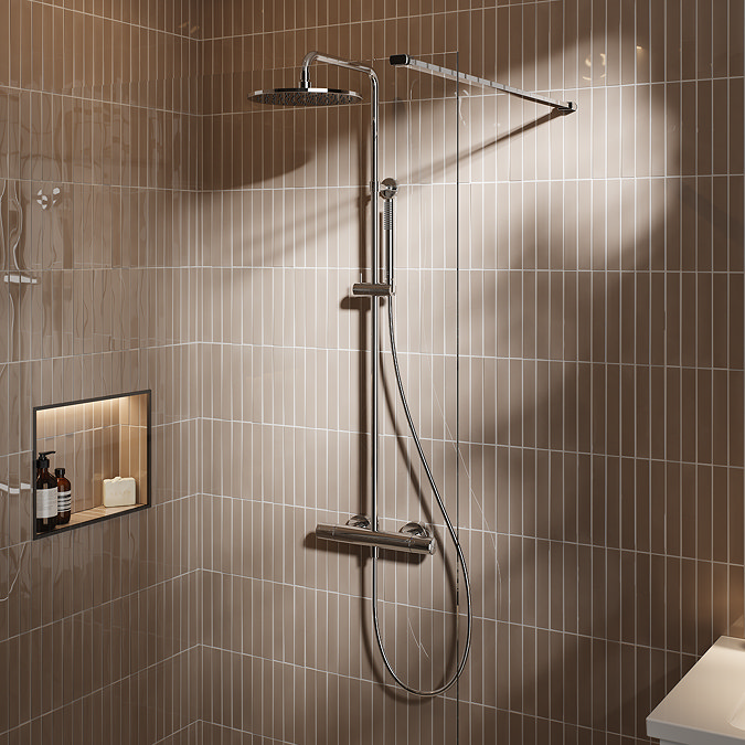 Ideal Standard Ceratherm T25M Thermostatic Shower System 8 l/min - Chrome