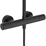 Ideal Standard Ceratherm T25M Thermostatic Shower System 8 l/min - Silk Black