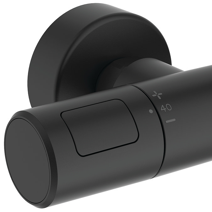 Ideal Standard Ceratherm T25M Thermostatic Shower System 8 l/min - Silk Black