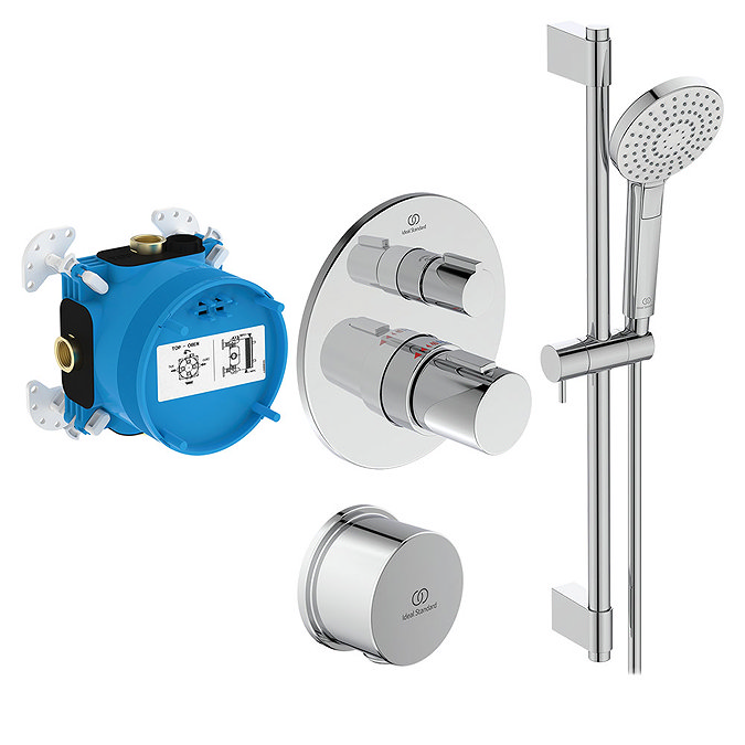 Ideal Standard Ceratherm T100 1 Outlet Shower Pack  Profile Large Image