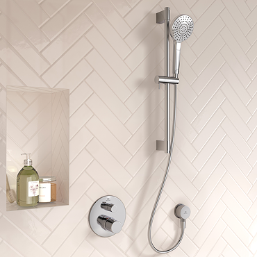 Ideal Standard Ceratherm T100 1 Outlet Shower Pack Profile Large Image