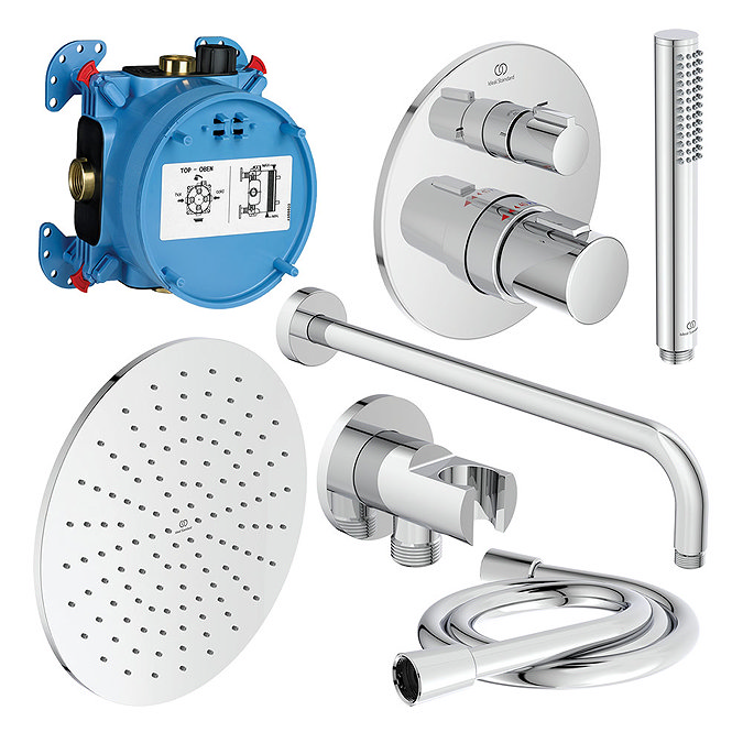 Ideal Standard Ceratherm T100 2 Outlet Shower Pack Profile Large Image
