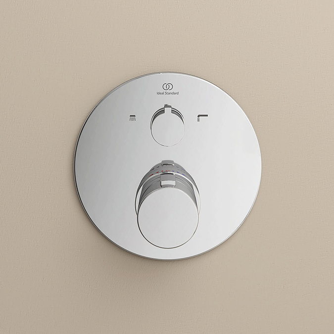 Ideal Standard Ceratherm T100 2 Outlet Shower Pack In Bathroom Large Image