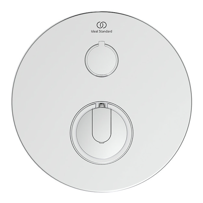 Ideal Standard Ceratherm T100 Chrome Built-In Thermostatic 1 Outlet Round Shower Mixer + Easybox Pr