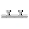 Ideal Standard Ceratherm T100 Exposed Thermostatic Bar Shower Mixer - A7239AA  Profile Large Image