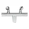 Ideal Standard Ceratherm T100 Exposed Thermostatic Bath Shower Mixer - A7239AA  Profile Large Image
