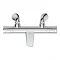Ideal Standard Ceratherm T100 Exposed Thermostatic Bath Shower Mixer - A7239AA Profile Large Image