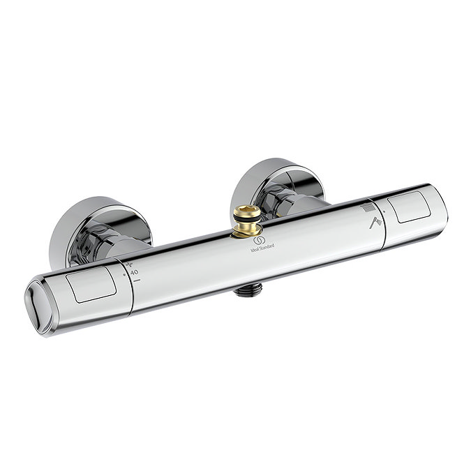Ideal Standard Ceratherm T100 Exposed Thermostatic Bath Shower System - A7242AA  Standard Large Imag