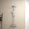 Ideal Standard Ceratherm T100 Exposed Thermostatic Bath Shower System - A7242AA Newest Large Image