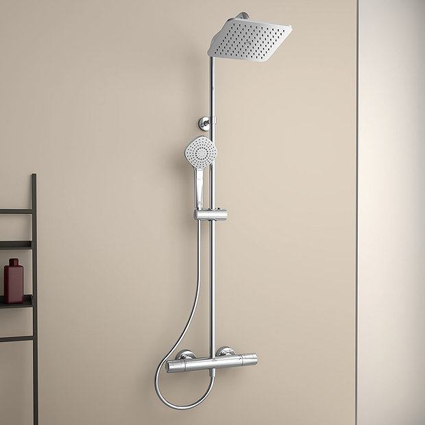 Ideal Standard Ceratherm T100 Exposed Thermostatic Bath Shower System ...