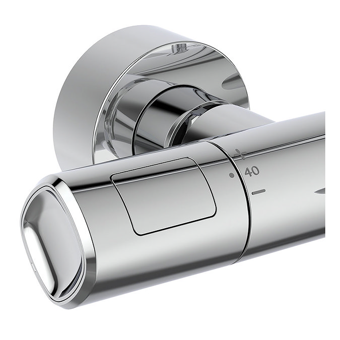 Ideal Standard Ceratherm T100 Exposed Thermostatic Bath Shower System - A7591AA In Bathroom Large I