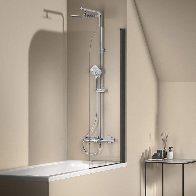 Ideal Standard Ceratherm T100 Exposed Thermostatic Bath Shower System - A7591AA  additional Large Im