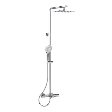 Ideal Standard Ceratherm T100 Exposed Thermostatic Bath Shower System - A7591AA  Profile Large Image