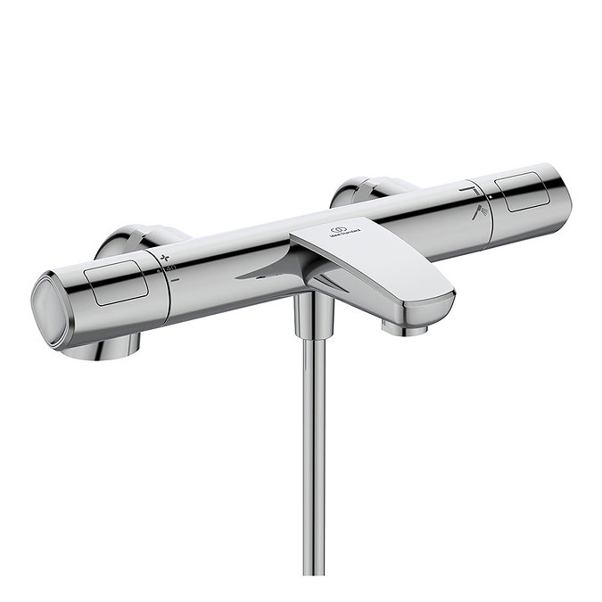 Ideal Standard Ceratherm T100 Exposed Thermostatic Deck Mounted Bath Shower Mixer - A7699AA  Profile
