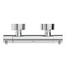 Ideal Standard Ceratherm T125 Exposed Thermostatic Bar Shower Mixer - A7592AA  Profile Large Image