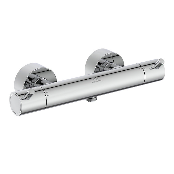 Ideal Standard Ceratherm T125 Exposed Thermostatic Bar Shower Mixer - A7592AA Large Image