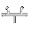 Ideal Standard Ceratherm T125 Exposed Thermostatic Bath Shower Mixer - A7593AA  Profile Large Image