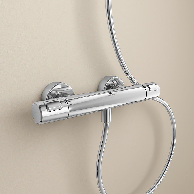 Ideal Standard Ceratherm T25 Exposed Thermostatic Bar Shower Mixer