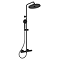 Ideal Standard Ceratherm T25+ Exposed Thermostatic Shower System Silk Black