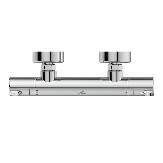 Ideal Standard Ceratherm T50 Exposed Thermostatic Bar Shower Mixer - A7216AA Profile Large Image