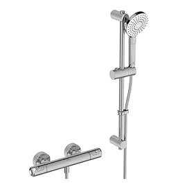 Ideal Standard Ceratherm T50 Exposed Thermostatic Shower Mixer Pack - A7221AA Medium Image