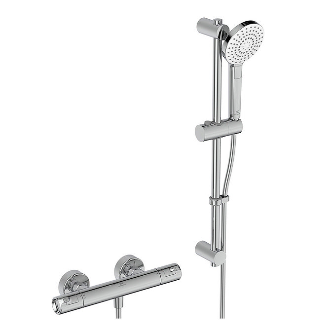 Ideal Standard Ceratherm T50 Exposed Thermostatic Shower Mixer Pack - A7221AA Large Image
