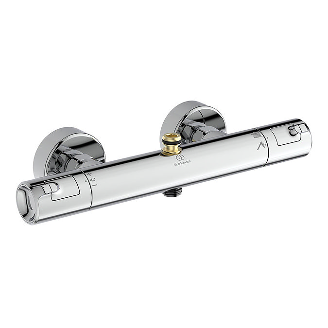 Ideal Standard Ceratherm T50 Exposed Thermostatic Shower System - A7227AA Profile Large Image