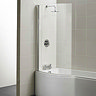Ideal Standard Concept 1022 x 1500mm Curved Shower Bath Screen - E7407AA Large Image