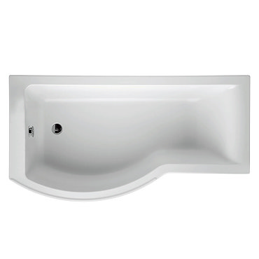 Ideal Standard Concept 1700 x 900mm 0TH Idealform Plus+ Shower Bath  Profile Large Image